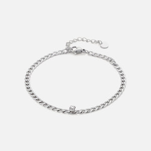 Schakelarmband steentje
