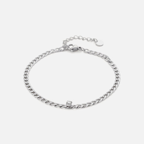 Schakelarmband steentje