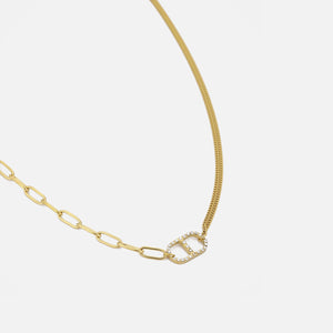 Schakelketting goodlife bling goud 2.0