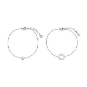 Set armband double love