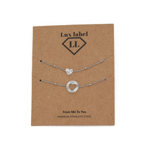 Set armband double love