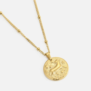Sterrenbeeld ketting goud