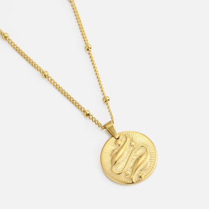 Sterrenbeeld ketting goud