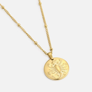 Sterrenbeeld ketting goud