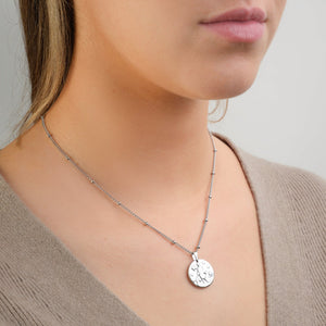 Sterrenbeeld ketting zilver