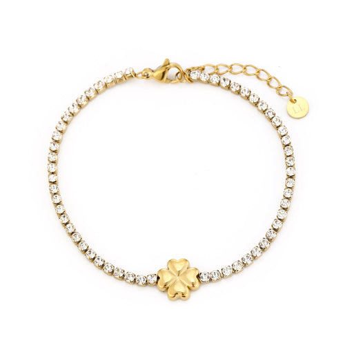 Tennis armband klavertjevier
