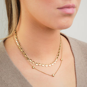 Tier ketting goud