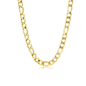 Basic ketting 7mm goud