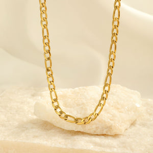 Basic ketting 5mm goud