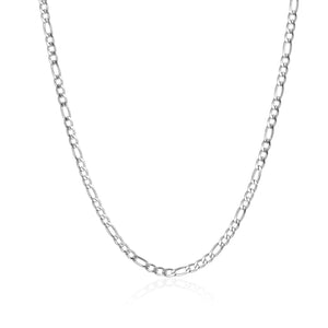 Basic ketting 3mm zilver