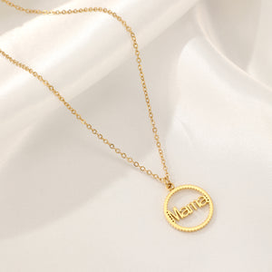 Ketting mama goud