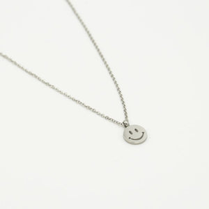 Ketting happy zilver