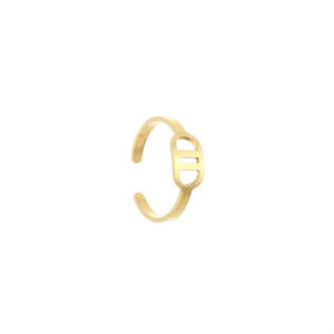 Ring verbonden goud