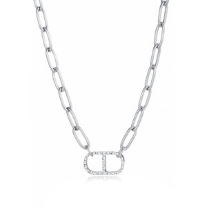 Schakelketting goodlife bling zilver