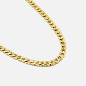 Basic schakelketting 6.5mm goud