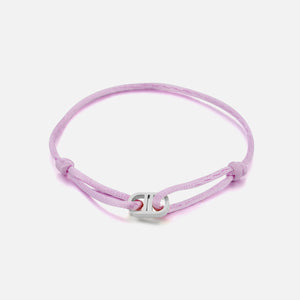 Armband connected lila/zilver