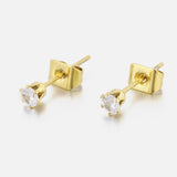 Oorstekers diamant 3mm